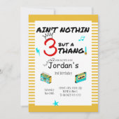 Er is niets anders dan een uitnodiging van 3 Thang (Voorkant)