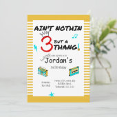 Er is niets anders dan een uitnodiging van 3 Thang (Staand voorkant)