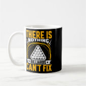 Er is niets dat biljart niet kan repareren - Pool  Koffiemok (Links)