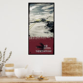 ER IS NIETS (Leinwand) Poster (Keuken)