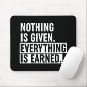 Er is niets te behalen. muismat (Met muis)