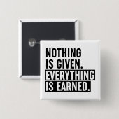 Er is niets te behalen. vierkante button 5,1 cm (Voorkant /achterkant)