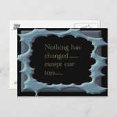 Er is niets veranderd briefkaart (Voorkant / Achterkant)