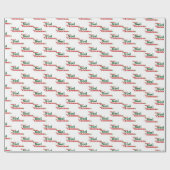 Er is Noel in Kerstmis (Roman Bold V1) Cadeaupapier (Vlak)