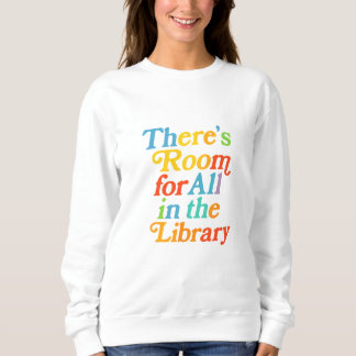 Er is plaats voor iedereen in de bibliotheek trui