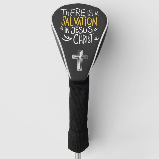 Er is redding in Jezus Christus Golfheadcover (Voorkant)