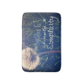 Er is schoonheid in eenvoud badmat (Voorkant Verticaal)