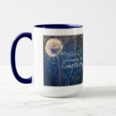 Er is schoonheid in eenvoud mok (Links)