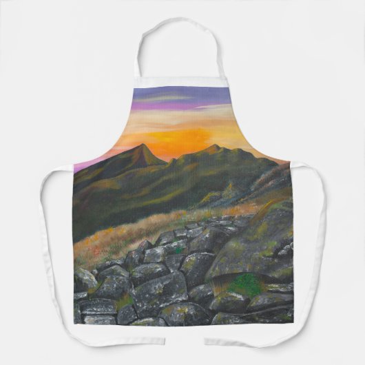 Er is vuur in de lucht Schort (Voorkant)