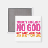 Er is waarschijnlijk geen God Magneet (Voorkant / Achterkant)