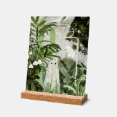 Er is weer een geest in de kas... acryl bord (Hoek)