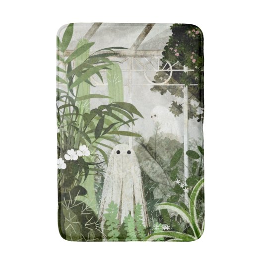 Er is weer een geest in de kas... badmat (Voorkant Verticaal)