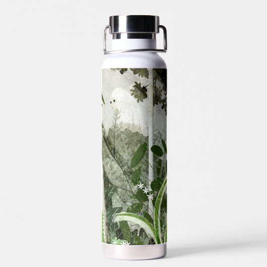 Er is weer een geest in de kas... waterfles (Achterkant)