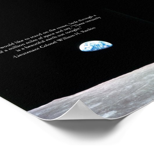 Er is zeker een mooie aarde vanavond poster (Hoek)