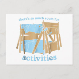 Er is zoveel ruimte voor activiteiten broeders briefkaart