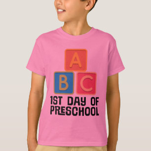 ęr Jour d'école maternelle un T-shirt de B C