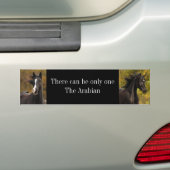 Er kan maar één zijn... bumpersticker (Op auto)