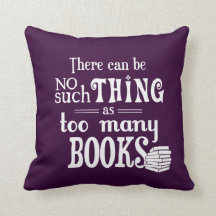 Er kan niet zo veel zijn als te veel boeken