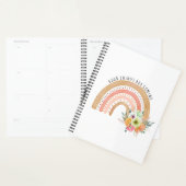 Er komen goede dingen, boho regenboog. planner (Display)