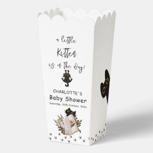 Er komt een klein katje aan Cute Cat Baby Shower Bedankdoosjes