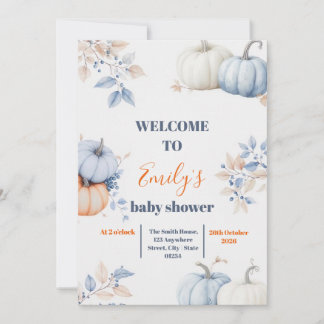 Er komt een klein pompoentje aan kaart