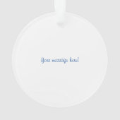 Ęr Noël de bébé avec des flocons de neige (dos)