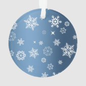 Ęr Noël de bébé avec des flocons de neige (dos)