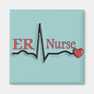 ER Nurse QRS-ontwerp Magneet
