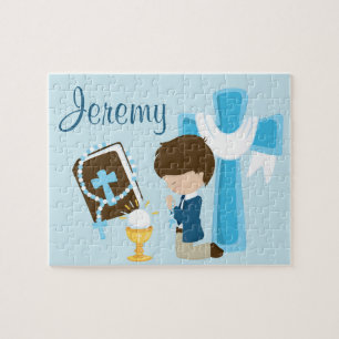 ęr Puzzle nommé personnalisé par communion