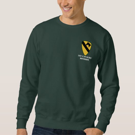 ęr Sweatshirt de Division de cavalerie (Devant)