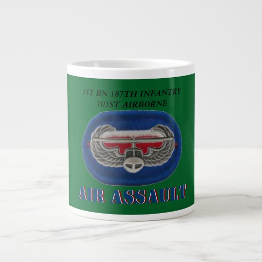 ęr TASSE AÉROPORTÉE de 187TH INFANTERIE de (Devant)