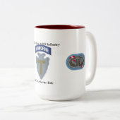 ęr Tasse de Bde d'Abn d'infanterie trente-sixième (Devant droit)