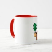 ęr Tasse de professeur de catégorie - nom fait sur (Devant gauche)