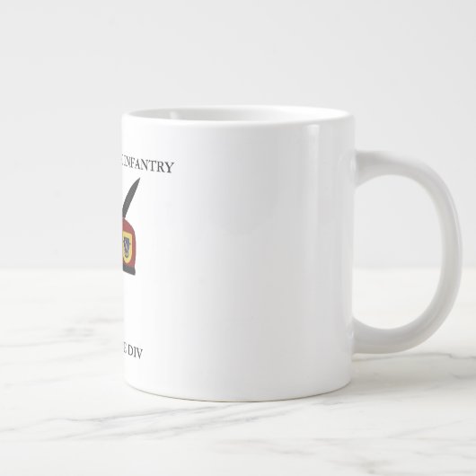 ęr TASSE d'ÉLÉPHANT d'INFANTERIE de BATAILLON (Droite)