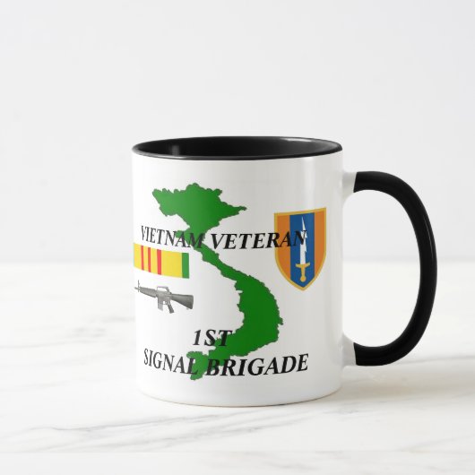 ęr Tasses de café de vétéran du Vietnam de brigade (Droite)