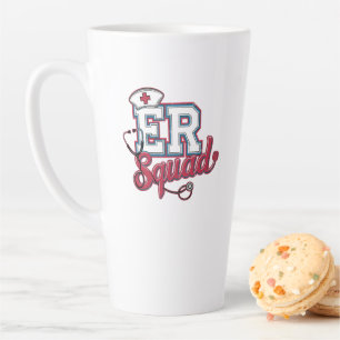 ER-team, Spoedeisende Hulp, Verpleegster T-shirt, Latte Mok