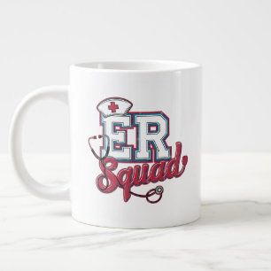ER-team, spoedeisende hulp, verpleegstershemd, dok Extra Grote Beker