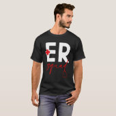 Er Verpleegkundige Print Er Squad T-shirt (Voorkant volledig)