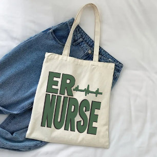 ER Verpleegster Boodschappentas, Diploma Geschenk  Tote Bag