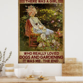 Er was een meisje poster (Keuken)