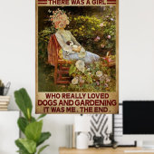 Er was een meisje poster (Thuiskantoor)