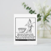 Er was een oude persoon van Leeds Briefkaart (Staand voorkant)