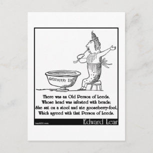 Er was een oude persoon van Leeds Briefkaart