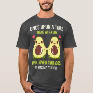 Er was eens een jongen die van Avocado hield. T-shirt