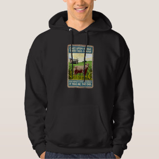 Er Was Eens Een Man  Koeienras Limous Hoodie