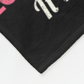 Er was eens een meisje dat van Bysket hield Fleece Deken (Hoek)