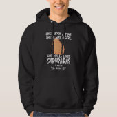 Er was eens een meisje dat van Capyba hield. Hoodie (Voorkant)
