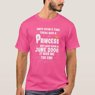 Er was eens een prinses in juni 2000 Bi T-shirt