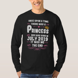 Er was eens een prinses juli 2019 BI T-shirt
