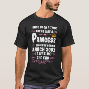 Er was eens een prinses maart 2001 B T-shirt